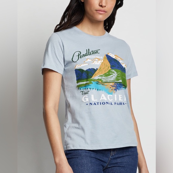 Pendleton Glacier National Park Graphic Tee - Picture 3 of 8